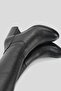Women's Black Genuine Natural Leather Boots - 4