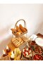 Bamboo/Rattan Square 2-Tier Presentation/Cookie Holder - 6