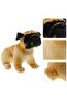 Super Realistic Voice Dog Plush Pug Breed 30 cm Barking Dog Imported - 2