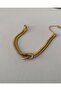 Double Knot Model Steel Italian Chain Bracelet - 4