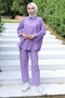 Lilac Shirt and Trousers Set - 1057 - 5