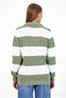 Women's Striped Striped Comfort V Polo Neck Knitwear - 6