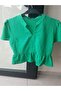 SKIRT WITH Ruffle DOMINANT COLLAR BLUZ - 2