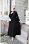Asian Waist Tied Hijab Dress