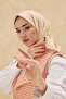 Plain Shiny Evening Scarf - Light Gold - 6