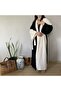 Muslin Kaftan Kimono Long Black - 3