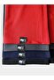 Men's Black Plus Size Polo Collar Pocketless T-shirt - 3