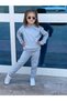 Girls' Top and Bottom Set Long Sleeved Sweatshirt and Pants 2-Piece Set Nursery Kindergarten Primary School - 3