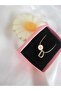 Women's Gold Mini Letter D Necklace, Initial Necklace