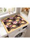 Washing Machine Dryer Cover Protection Pad Waterproof Mat Non-Slip Washable - 2