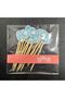 Baby Rabbits Blue Presenting Toothpick Baby Shower Gender Reveal Party Blue Heart Concept Party Decoration 0004