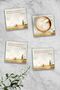 Glass Coaster | The Little Prince - Heart's Eye | Set of 4 | 10cm x 10cm - 2