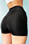 Black Daily Sea Mini Women's Shorts - 2