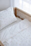 Single Duvet Cover Set (150X200 cm) |   Simple Brown Leaves - 3