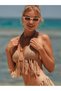 Tasseled Crochet Knitted Bikini Top