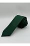Emerald Green Eyelet Hand Sewn Woven Tie & Handkerchief - 2