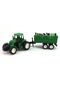 Tractor with Trailer Carrying Animal Friction Toy Farm Tractor
