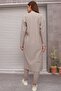 Cardigan Sleeveless Crew Neck Blouse Leggings Model Trousers - 4