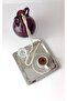 1 Piece Luxury Stainless Steel Square Silver Color 21x21cm Coffee Serving Presentation Tray & Platter - 6