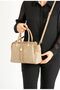 Women's Sand Monogram Hand and Shoulder Bag New Season 2201MH - 2