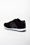 Men's Black and White Lace-Up Casual Comfortable Light Soft Sole Mesh Sneaker Sports Shoes - 6
