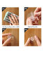 4Pcs Adhesive Drawer Handle Cabinet Wardrobe Handle Door Window Handle Drawer Handle - 2