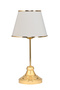 Valerie Gold Metal Lampshade Cream - 3
