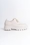 Women's Thick Sole Saddler Detailed Daily Moccasin Lace-up Loafer Shoes