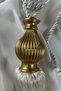 Fon Curtain Binding Gold Kuka Cream Ceiling Luxury Cornice Bracket Single Piece - 4