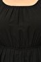Plus Size Comfortable Model with Elastic Collar, Sleeves and Waist, 4-Season Non-Sweating Spacious Balloon Sleeve Dress - 6