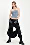 Fluffy Plush Moon Bag with Zipper, Lined, Shoulder & Crossbody / Sports & Casual Bag (Size:26 En:59) - 4