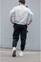Black Baggy Cut Seasonal Unisex Sweatpants - 3