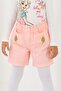 Pink Color Girl's Shorts - 3
