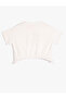 T-Shirt Elegant Printed Lûgat365 Licensed Short Sleeve Crew Neck Cotton - 2