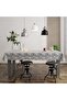 Table Cloth Oilcloth Washable Wipeable Stain Resistant Fabric Look Hygienic Table Cloth