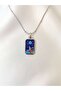 Women's Stainless Steel Enamel Sun God Tarot Necklace