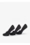 Solid No Show Socks - Set of 3 - 3