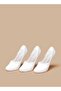 Solid No Show Socks - Set of 3