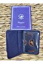 1026 Genuine Leather Unisex Card Holder - 3