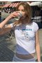 Y2K I Love Italia T-Shirt Sbdued - 2