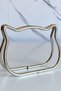 Metal Bag Handle Cat Model 11X8 cm