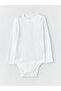 White Crew Neck Snap Body for Baby Boy - Optical 2' - 2