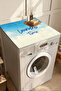 Washing Machine Dryer Cover Protection Pad Waterproof Mat Non-Slip Washable