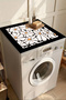 Washing Machine Dryer Cover Protection Pad Waterproof Mat Non-Slip Washable