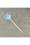 Heart Evil Eye Bead Cocktail Presentation Toothpick 12 Pieces 7cm Eye Party Ornament Evil Eye Cake Topper Nsct0002 - 4