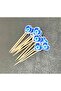 Heart Evil Eye Bead Cocktail Presentation Toothpick 12 Pieces 7cm Eye Party Ornament Evil Eye Cake Topper Nsct0002 - 5