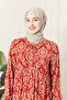 Front Button Viscose Fabric Hijab Dress Mother's Dress Cotton Fabric Large Size - 6