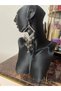 22 cm Decorative Jewelry Organizer Mannequin Display Stand - Stylish Makeup Jewelry Necklace Design Display Ring - 4