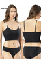 KOTA 6439 Model Crop - Camisole with Rope Strap and Pad