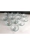 12 Pieces Acacia Glass Mini Sauce Bowl Jam Turkish Delight Bowl Coffee Side Treat Plate Volume 50 ml - 7